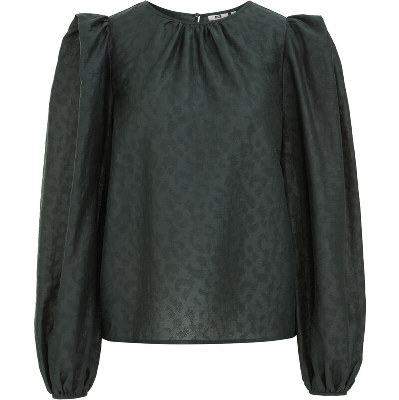 WE Fashion Blúzka tmavozelená 65887668