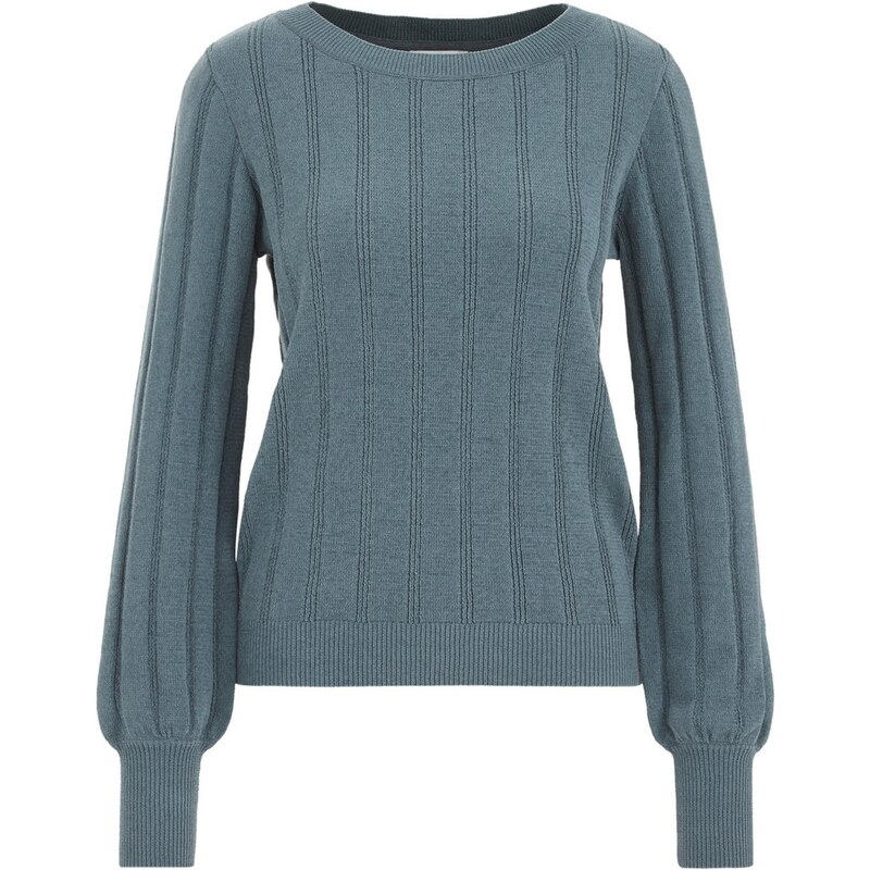 WE Fashion Sveter petrolejová 65888108
