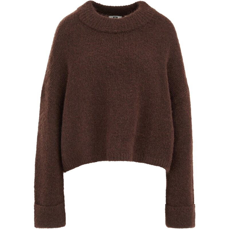 WE Fashion Sveter tmavohnedá 65888095