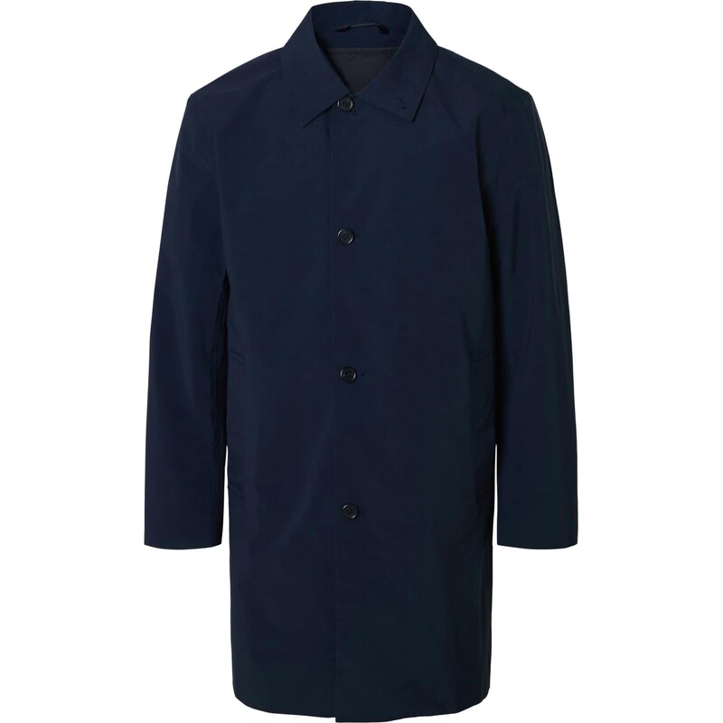 SELECTED Prechodný kabát SLHSILAS tmavomodrá 65890694