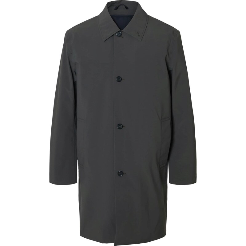 SELECTED Prechodný kabát SLHSilas tmavosivá 65890695