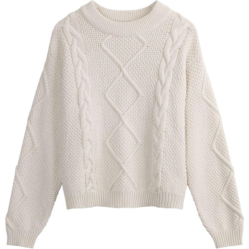 MELA Sveter Samaira krémová 65891487