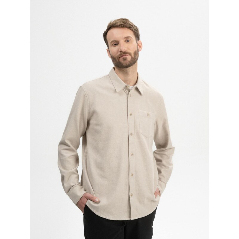 MELA Košeľa Sahel béžová 65891517