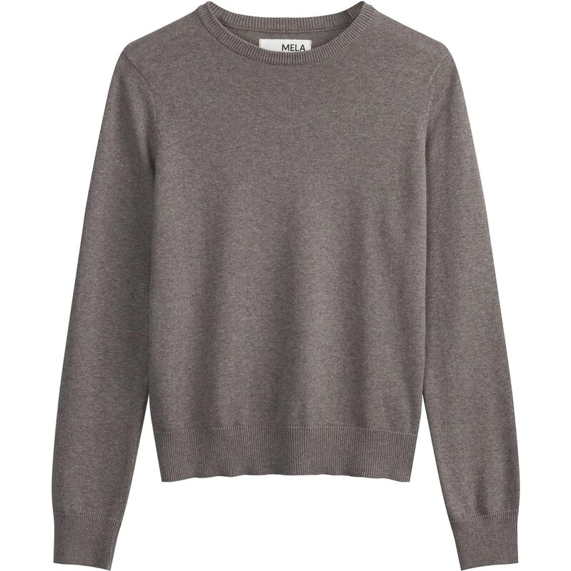 MELA Sveter Dhana sivá melírovaná 65891628