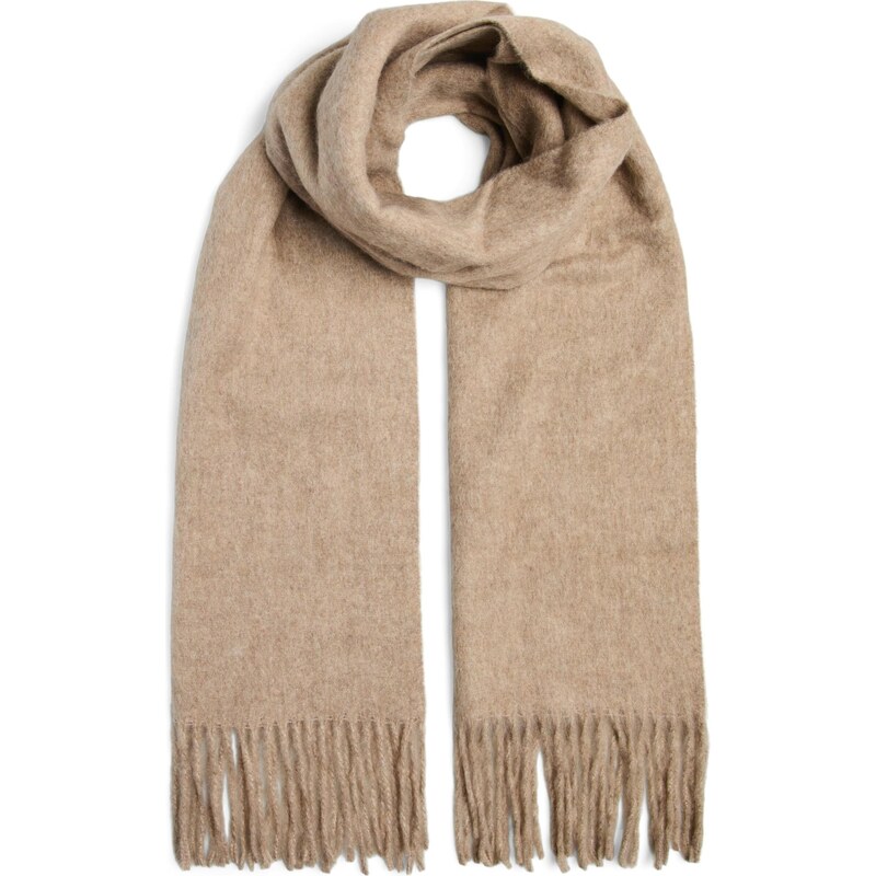 PIECES Šál PCNAYA sivobéžová 65892092