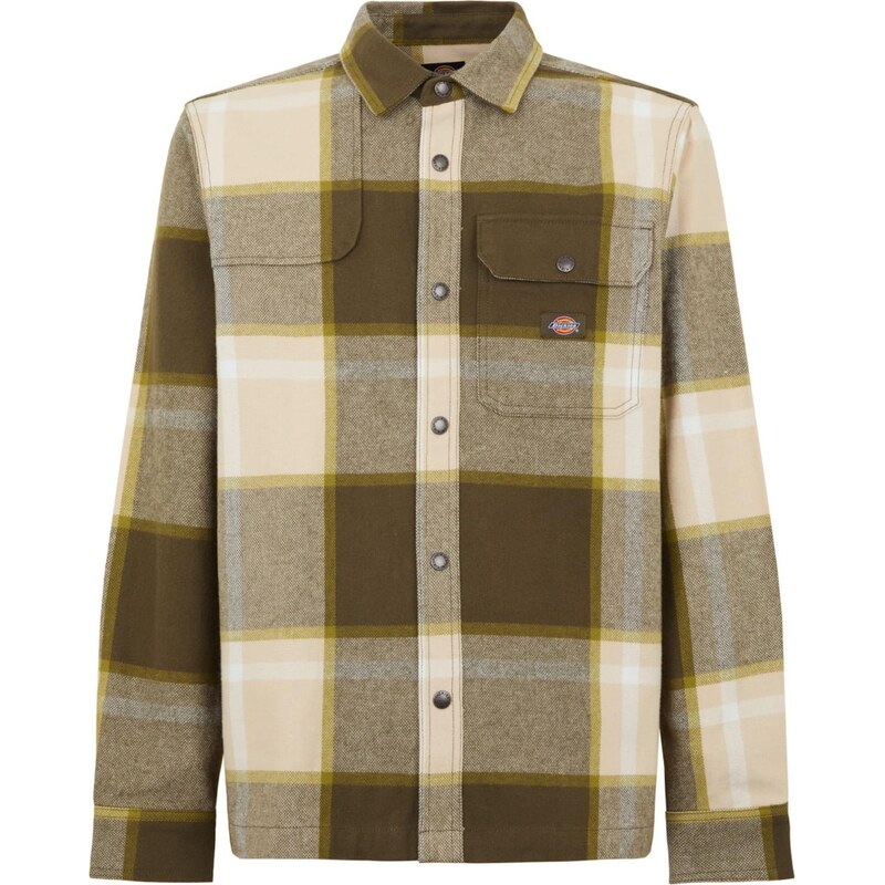 DICKIES Košeľa Nimmons svetlobéžová / kaki 65893009