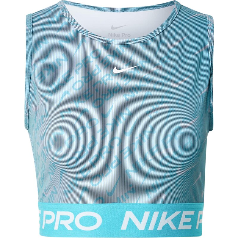 NIKE Športový top modrá / nebesky modrá / biela 66009162
