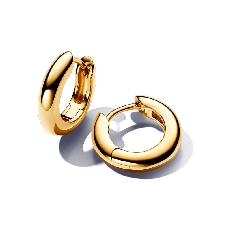 Pandora Luxusné pozlátené kruhové náušnice Essence 263320C00 66578110