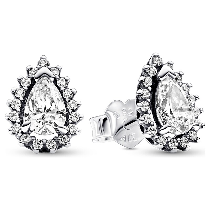 Pandora Trblietavé strieborné náušnice Kvapky Timeless 292834C01 66584308