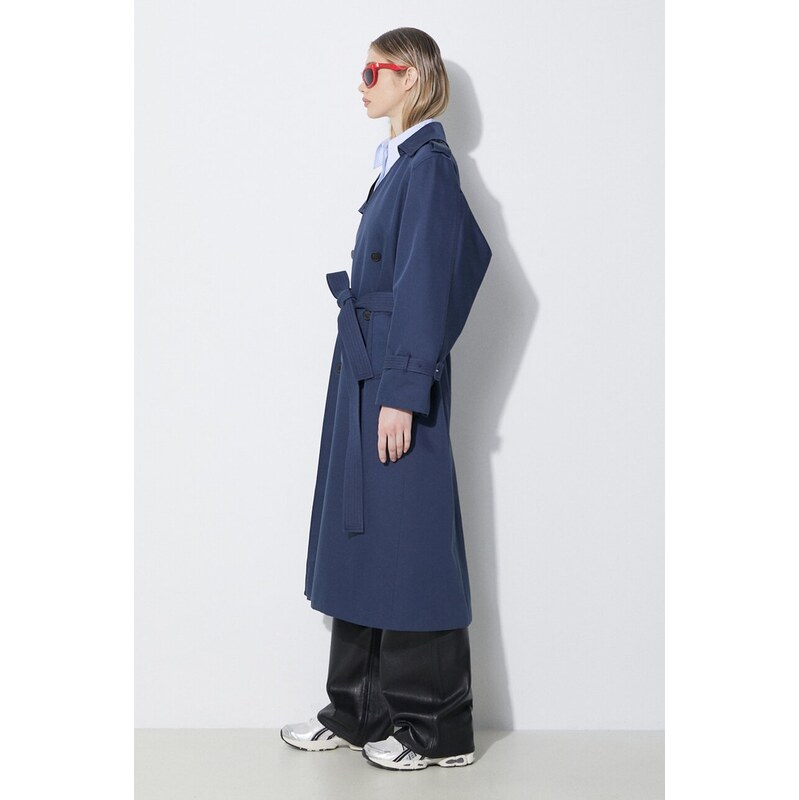 Trenčkot Kenzo Solid Elongated Kimono Trench 65855181