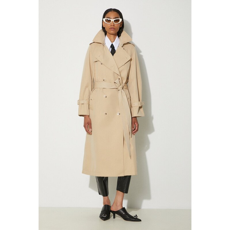 Trenčkot Kenzo Long Kimono Trench 65855192