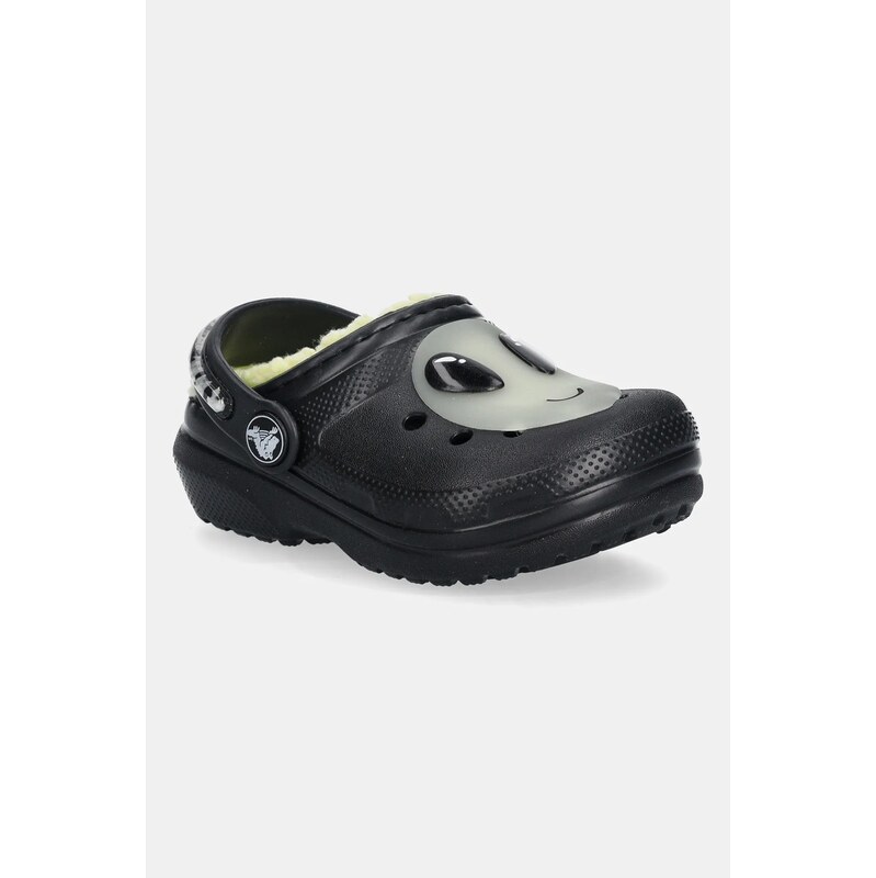 Detské šľapky Crocs CROCS CLASSIC LINED ALIEN CLOG 65855629