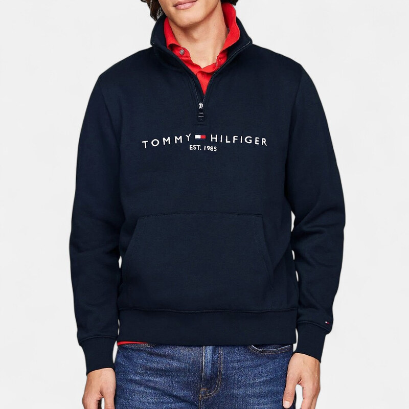 Pánská modrá mikina Tommy Hilfiger 56470 65856681