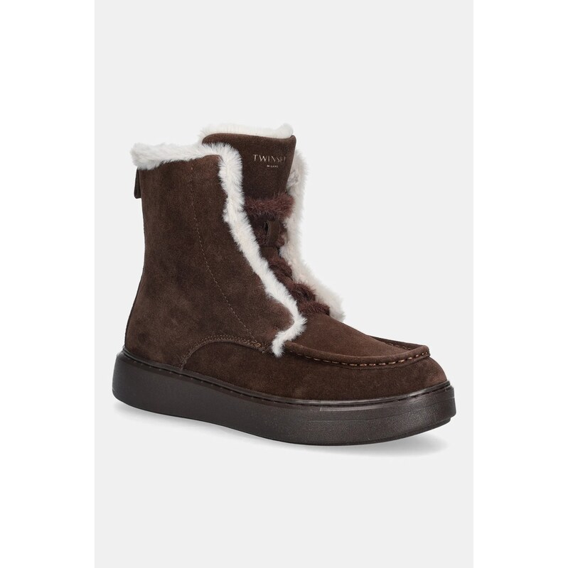 Semišové topánky Twinset 65862066