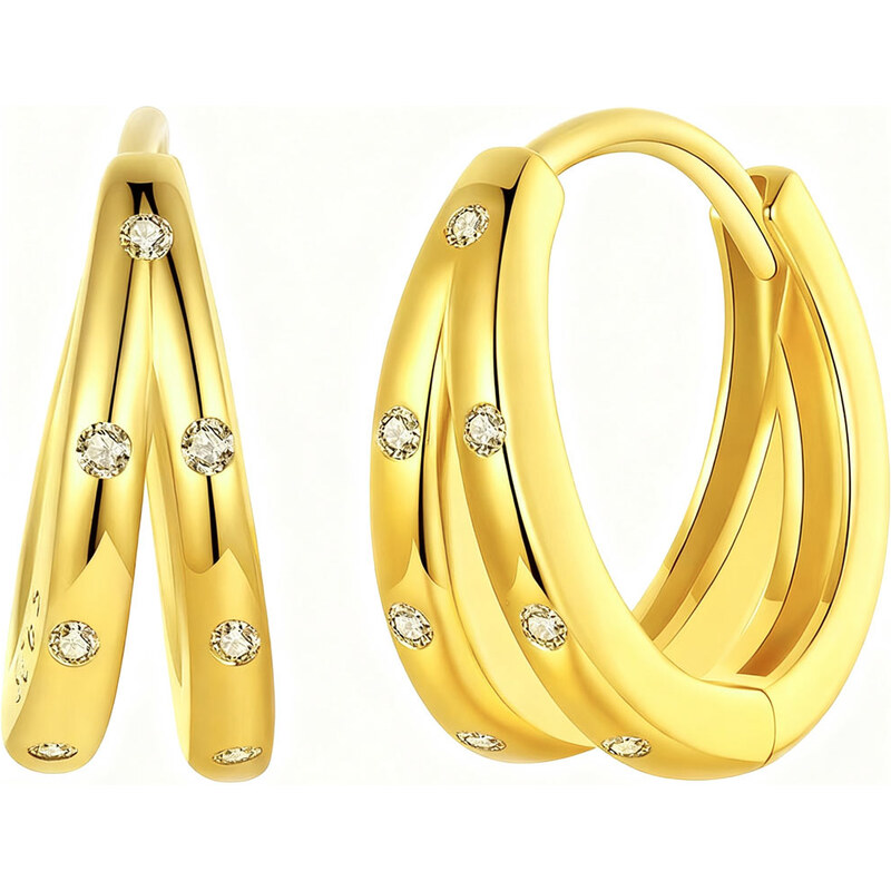 Dámske strieborné náušnice TUNDE 65856885