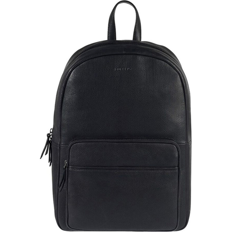 Kožený batoh Burkely Roune - čierna 66061921