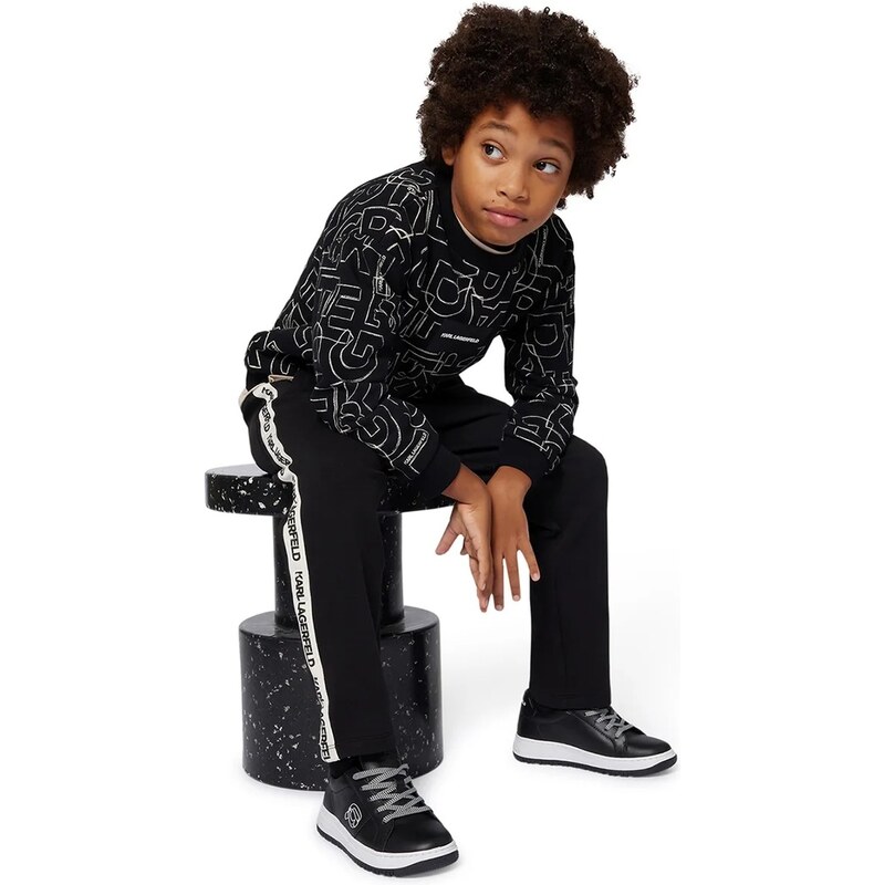 Detská mikina Karl Lagerfeld 65857381