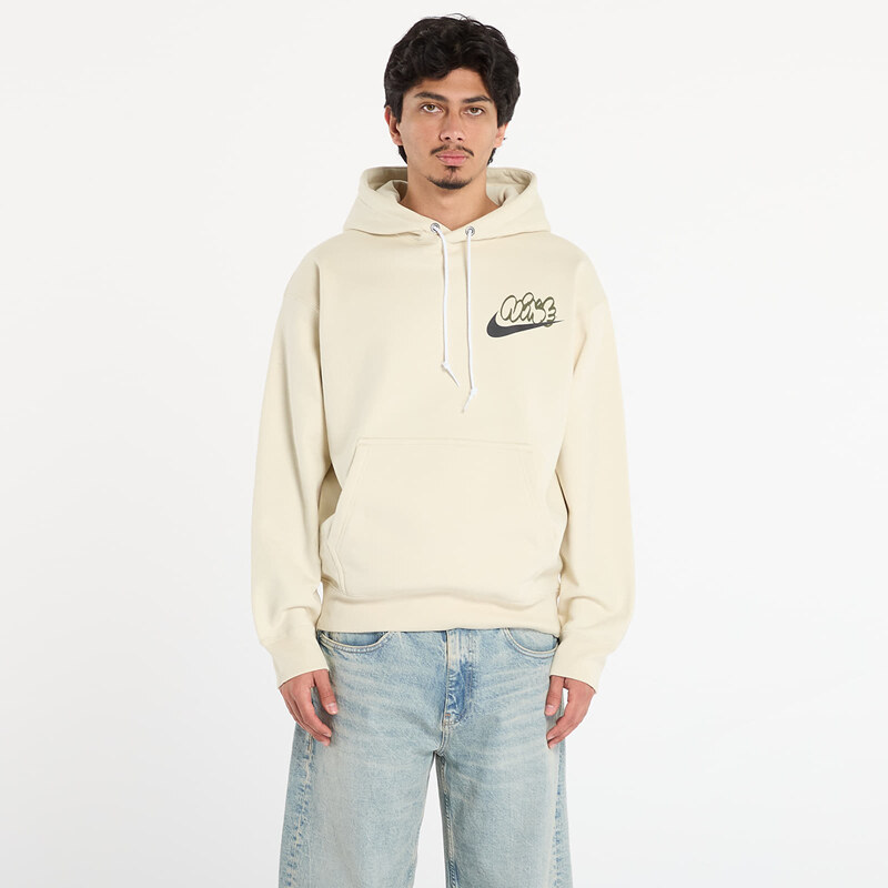 Mikina Nike Solo Swoosh Mens Fleece Hoodie Lt Khaki XL 65859150