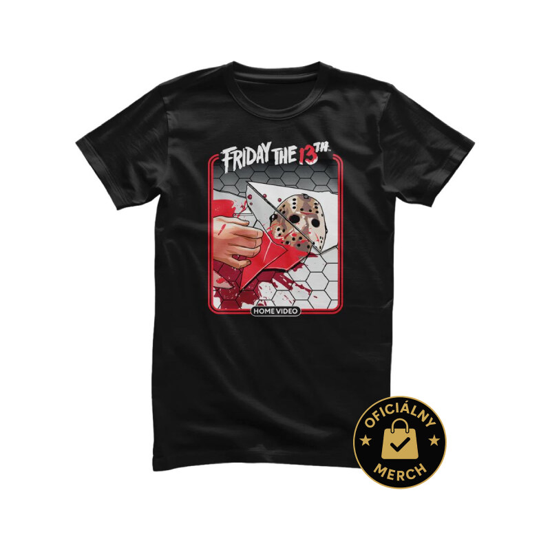 Hybris Friday The 13th Home Video (tričko) 65857860