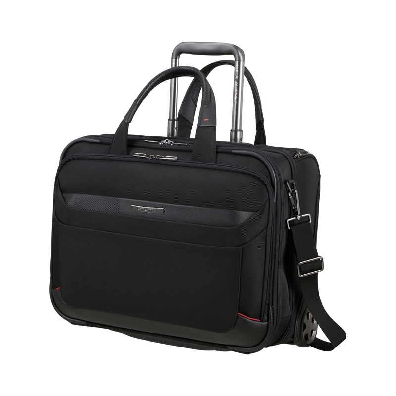 Samsonite PRO-DLX 6 Rolling Tote 15.6 Black 66101381