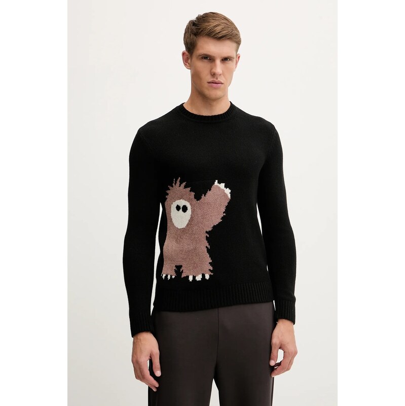 Sveter s prímesou vlny EA7 Emporio Armani 65858275