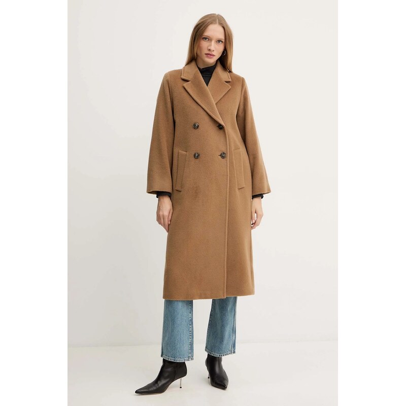 Kabát s prímesou vlny Weekend Max Mara ZUFOLO 65858252