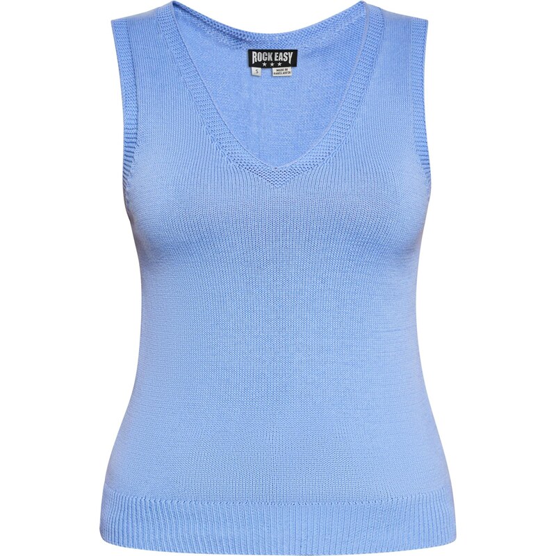 ROCKEASY Vyšívaný top opálová 65871228