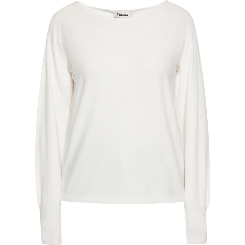 Sidona Sveter biela ako vlna 65871243