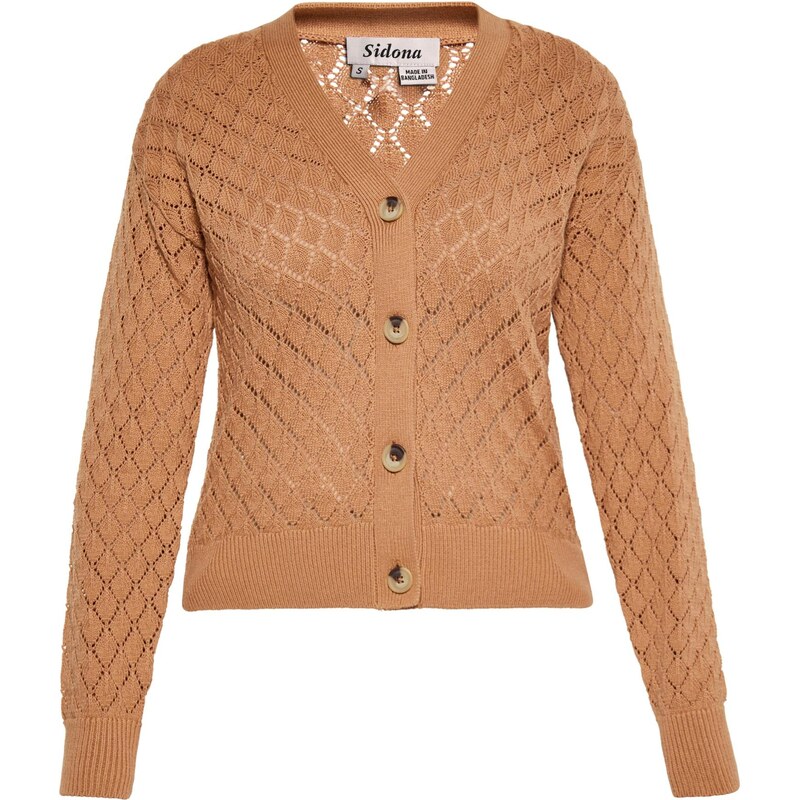 Sidona Kardigán karamelová 65871696