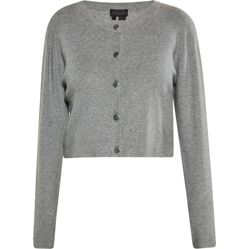 NAEMI Kardigán sivá 65871513