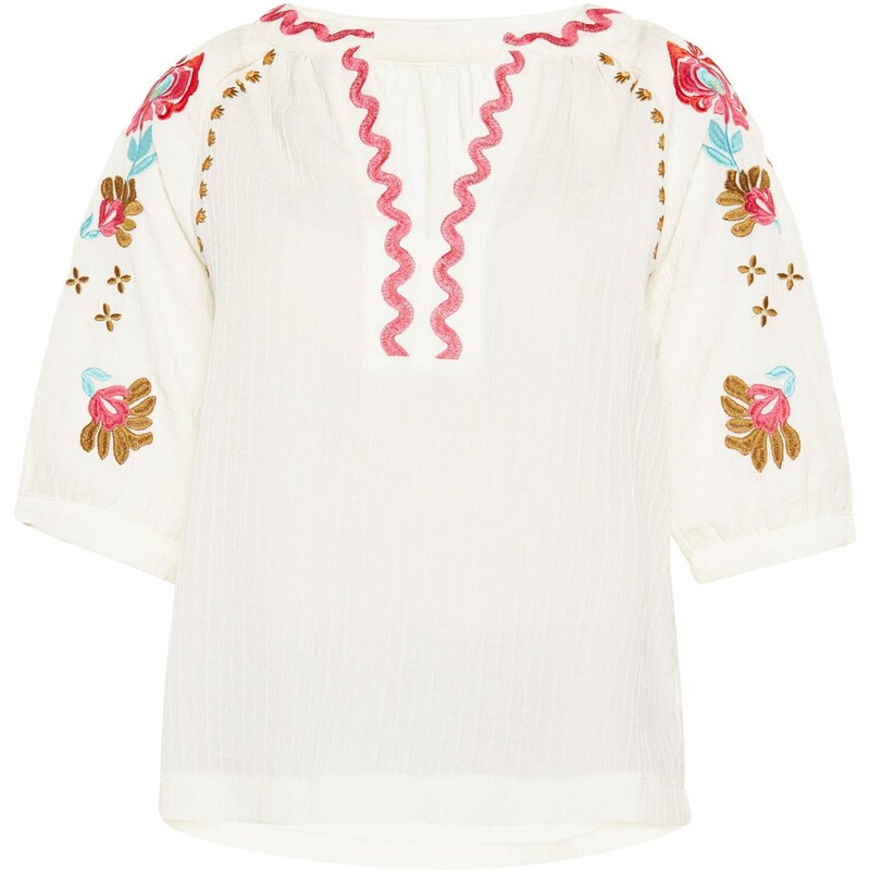 Gaya Blúzka Festival krémová / svetlomodrá / olivová / tmavoružová 65882165