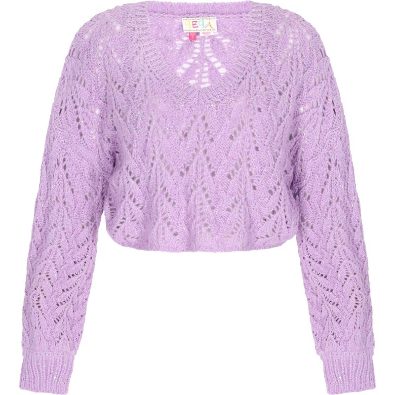 IZIA Sveter pastelovo fialová 65884687