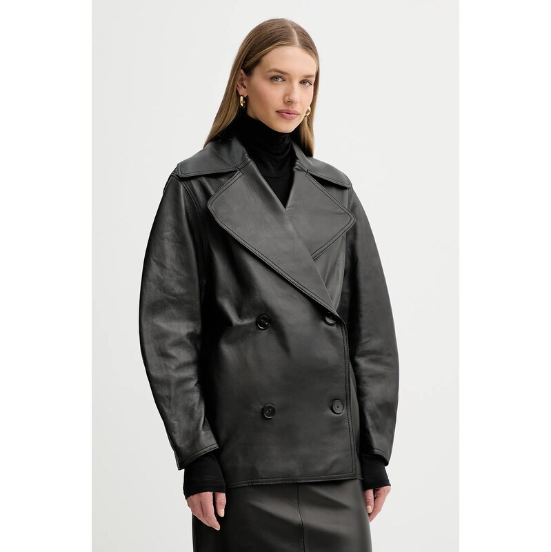 Kožený kabát Liviana Conti 65859530