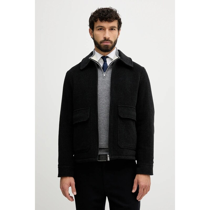 Bunda s prímesou vlny Trussardi 65859437