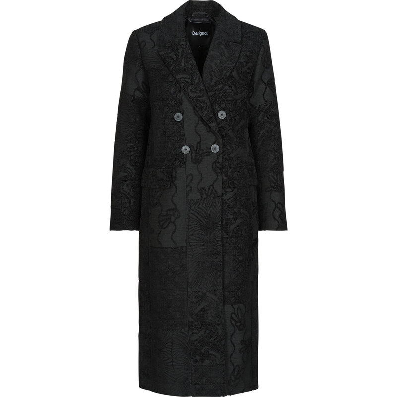 Desigual Kabáty PATCH BLACK Desigual 65860312