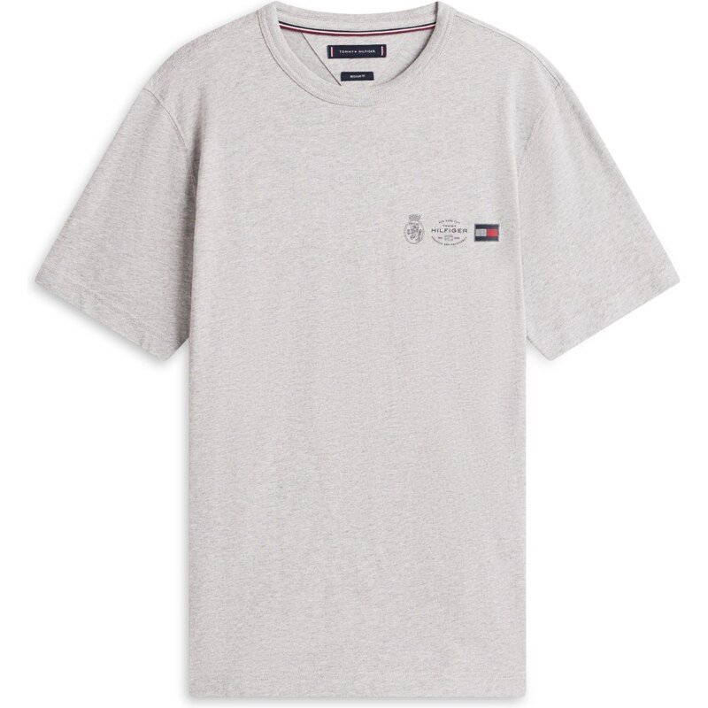 Tommy Hilfiger Small Crest Outline Tee GRY 65860973