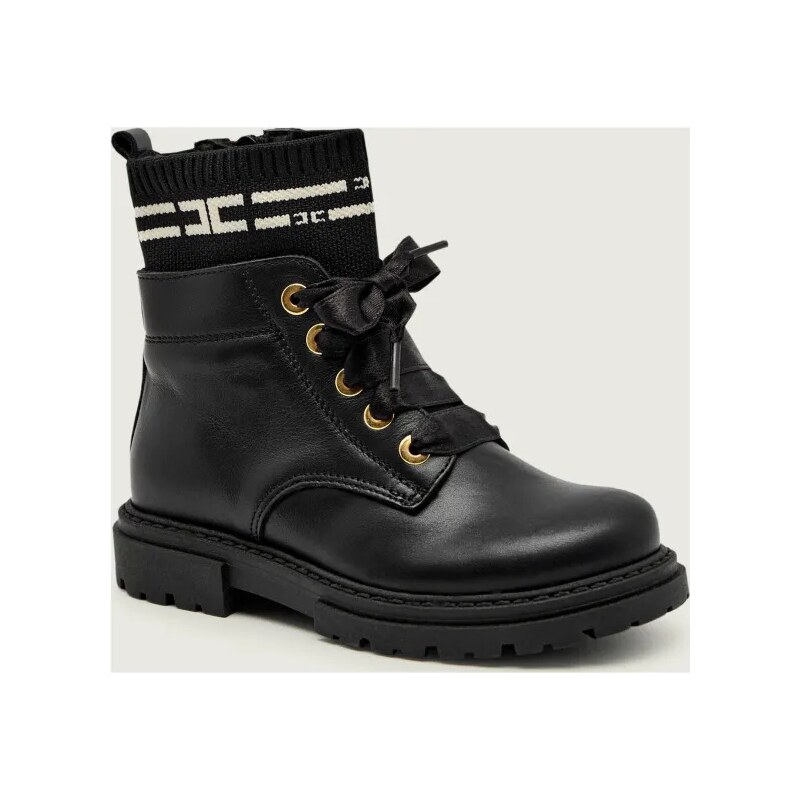 Elisabetta Franchi Kožené členkové topánky 65859729