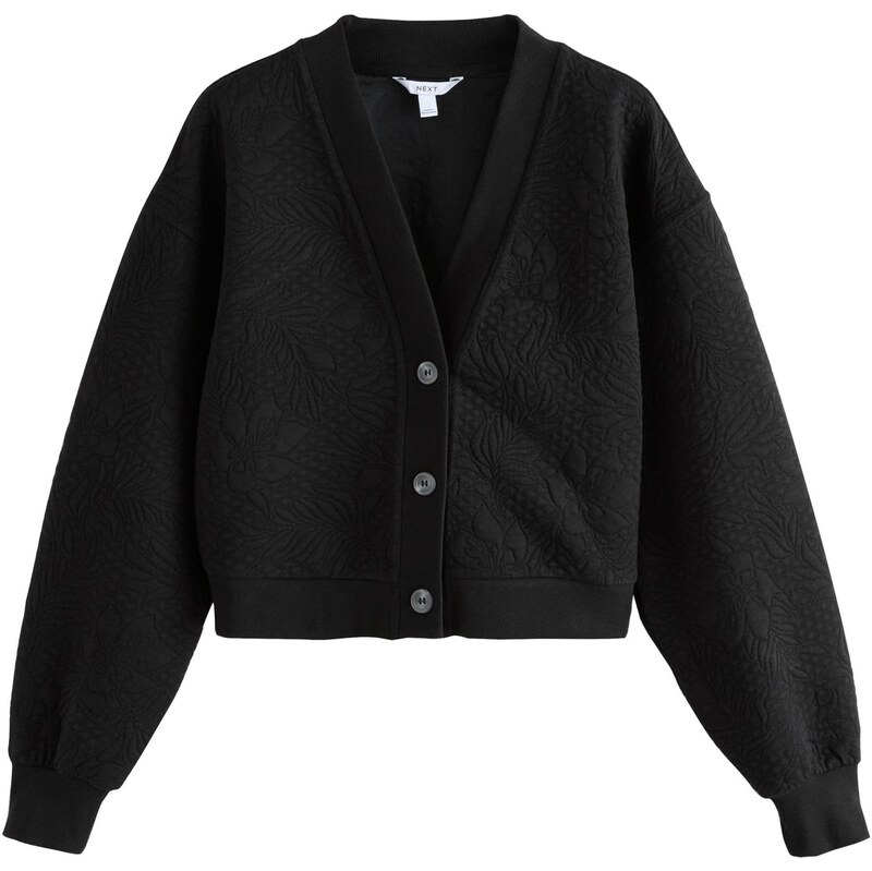 Next Tepláková bunda čierna 65861680