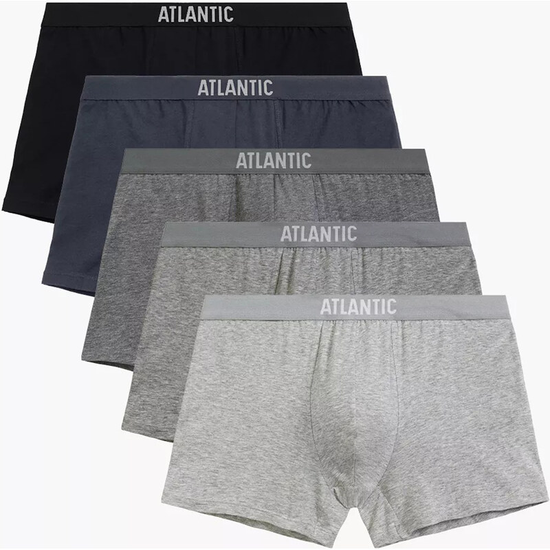 Atlantic pánske boxerky 5BMH-011 5-pack 68159447