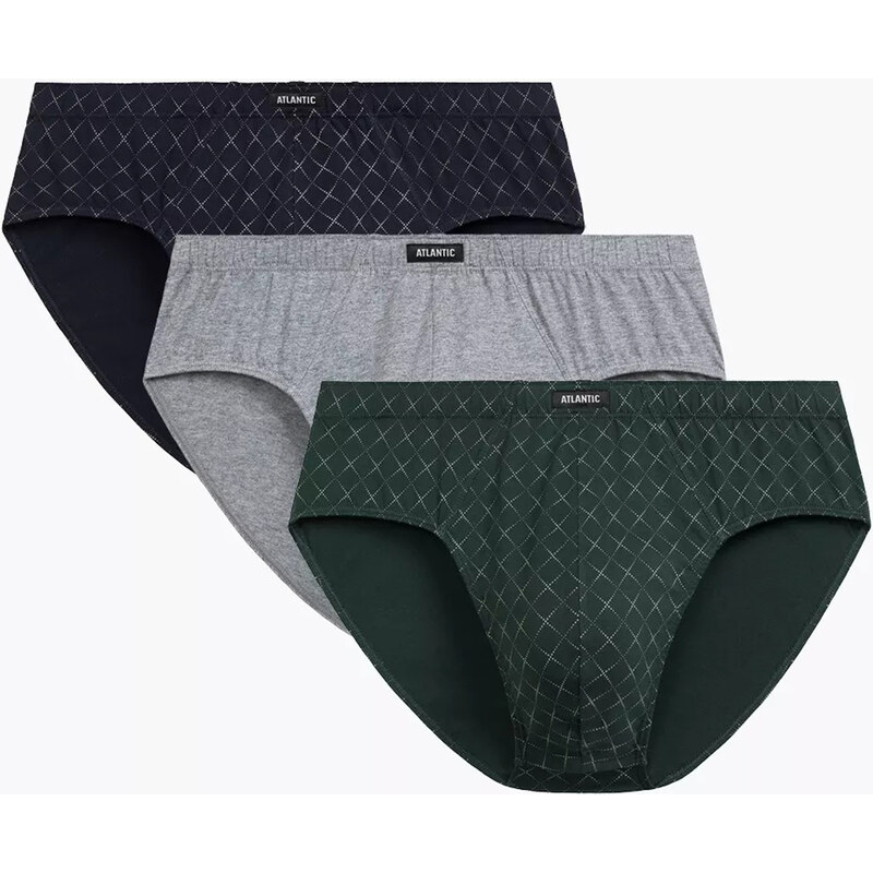 Pánske slipy Atlantic 3MP-205 3-pack 65899959