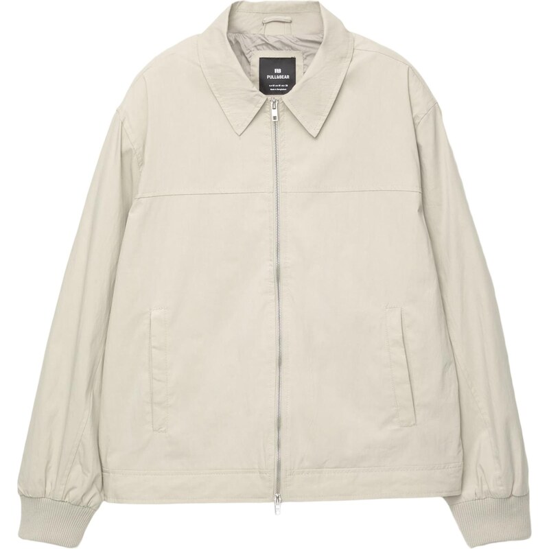 Pull&Bear Prechodná bunda piesková 65886961
