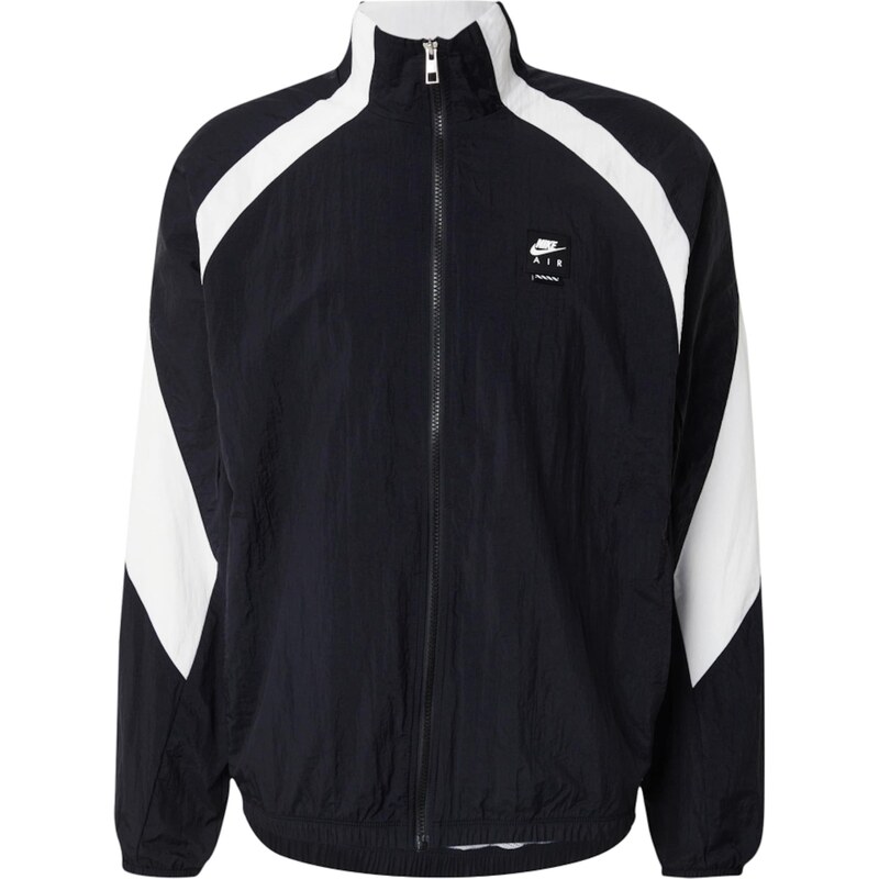 Nike Sportswear Prechodná bunda AIR čierna / biela 66009399