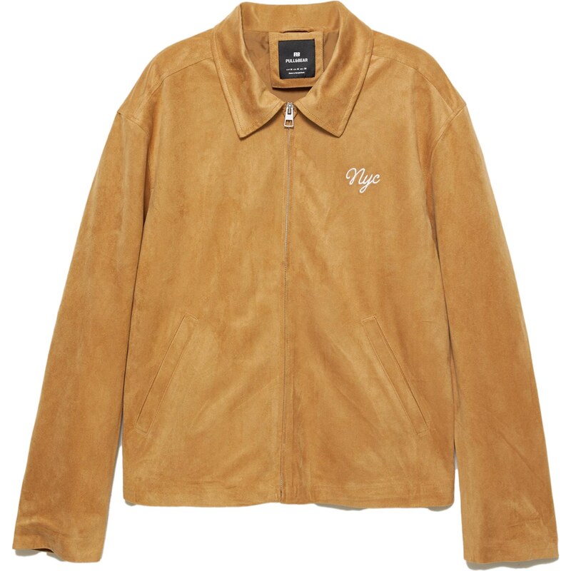 Pull&Bear Prechodná bunda žltá 65896339