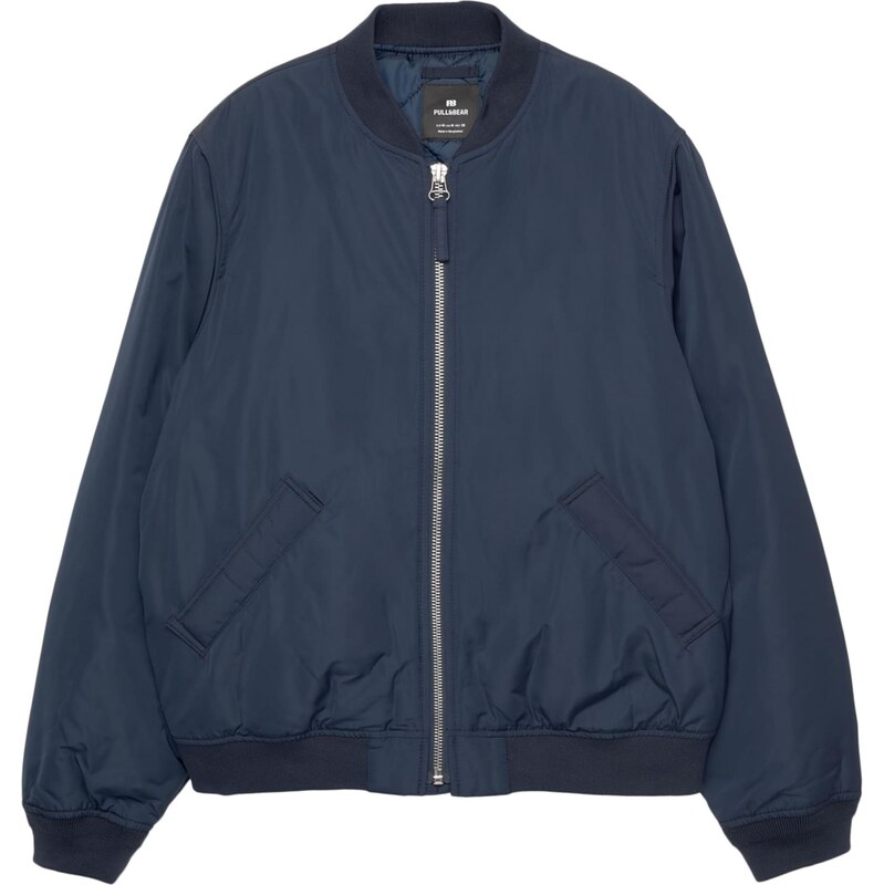 Pull&Bear Prechodná bunda námornícka modrá 65896410