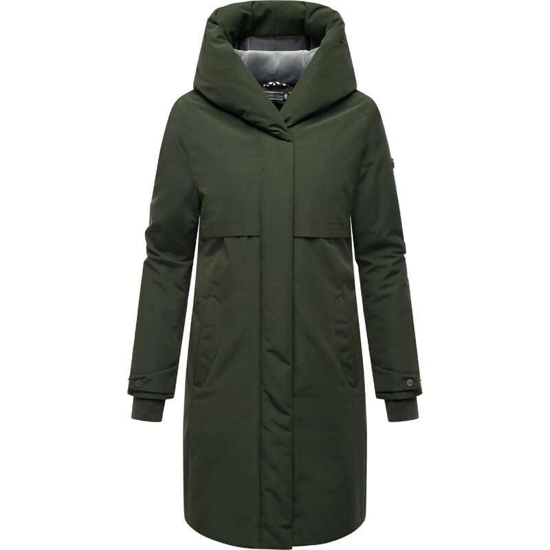 NAVAHOO Zimný kabát Domingaa 14 olivová 65861783
