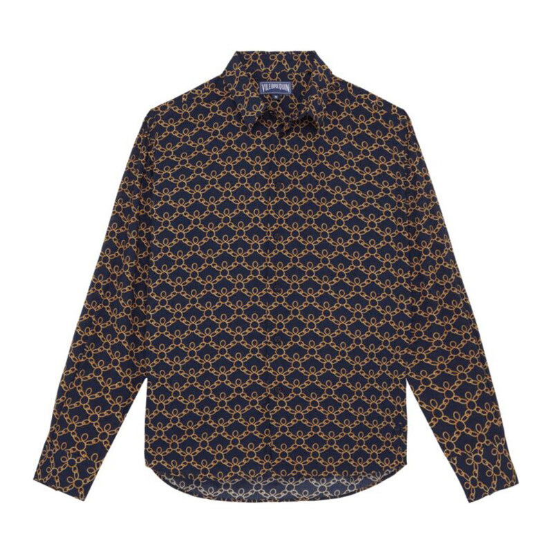 KOŠEĽA VILEBREQUIN TURTLES CHAIN COTTON VOILE 65862303