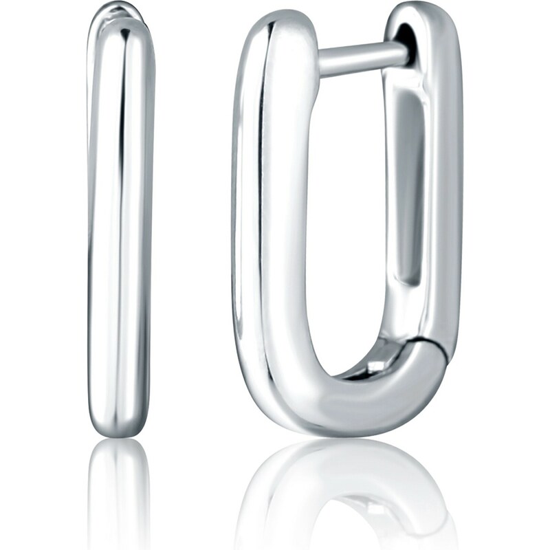 JVD Strieborné oválne náušnice pre ženy SVLE2878X610000 66591508