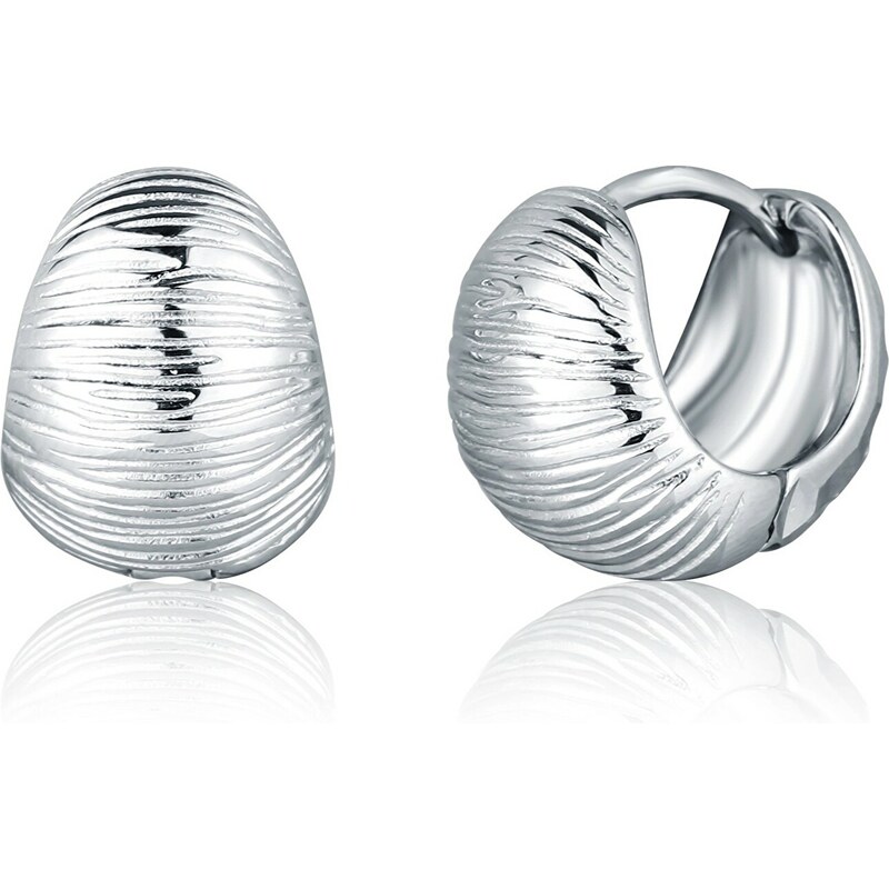 JVD Minimalistické strieborné kruhové náušnice SVLE2842X610000 66581843