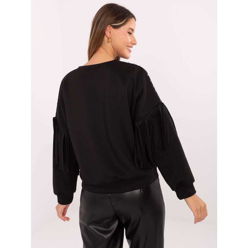 RUE PARIS Sweatshirt-IT-BL-21731.85-black 65863407