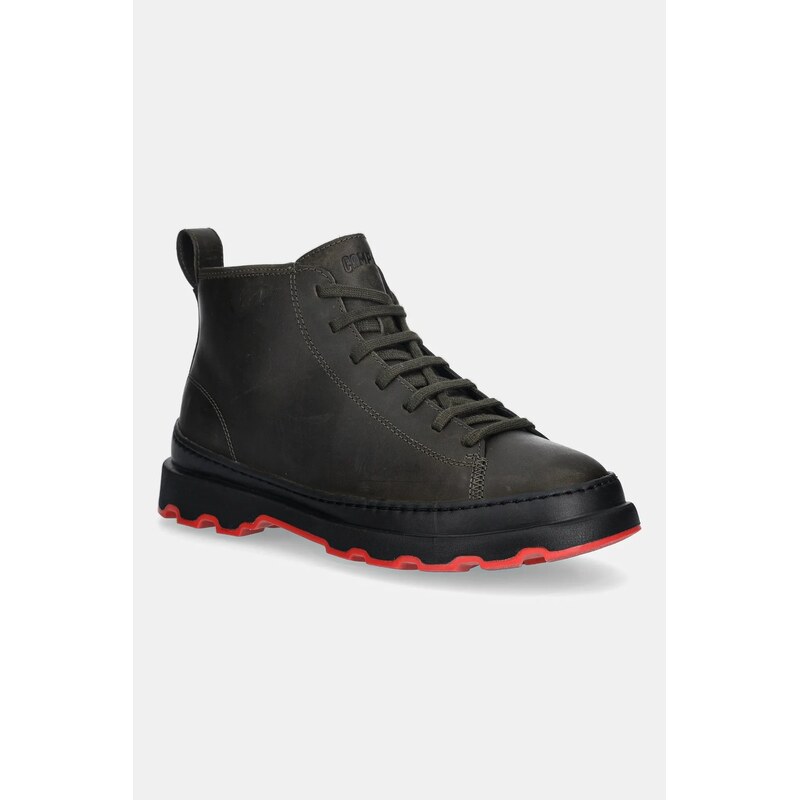 Kožené vysoké topánky Camper Brutus+ 65902986